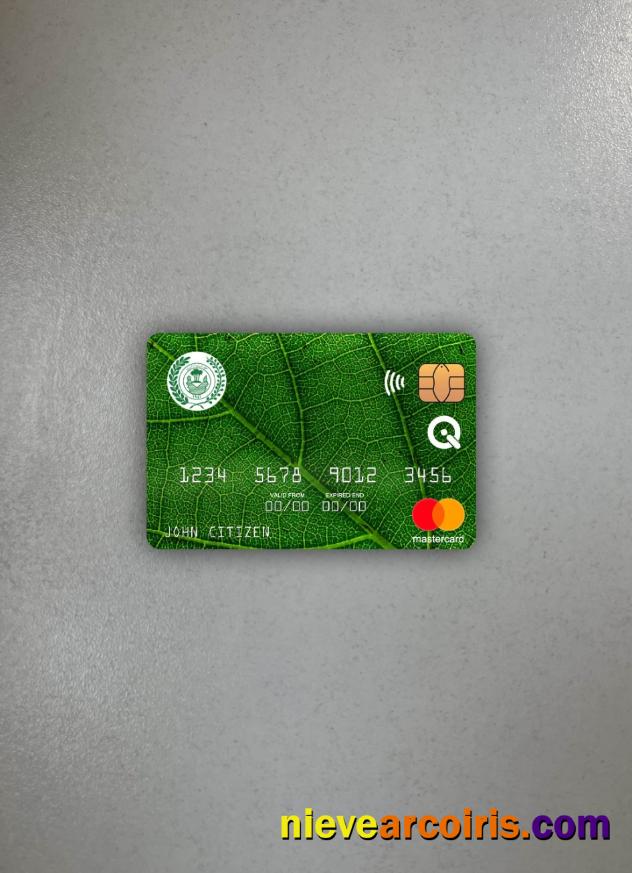 Iraq Rafidain bank mastercard photolook